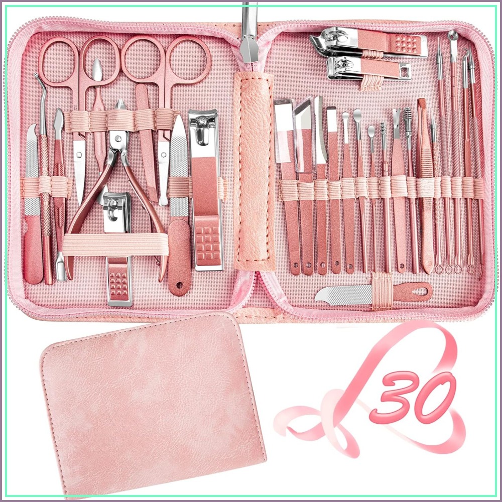 Men'S Grooming Images - Set Manikur Profesional 30-in-1 - Perlengkapan