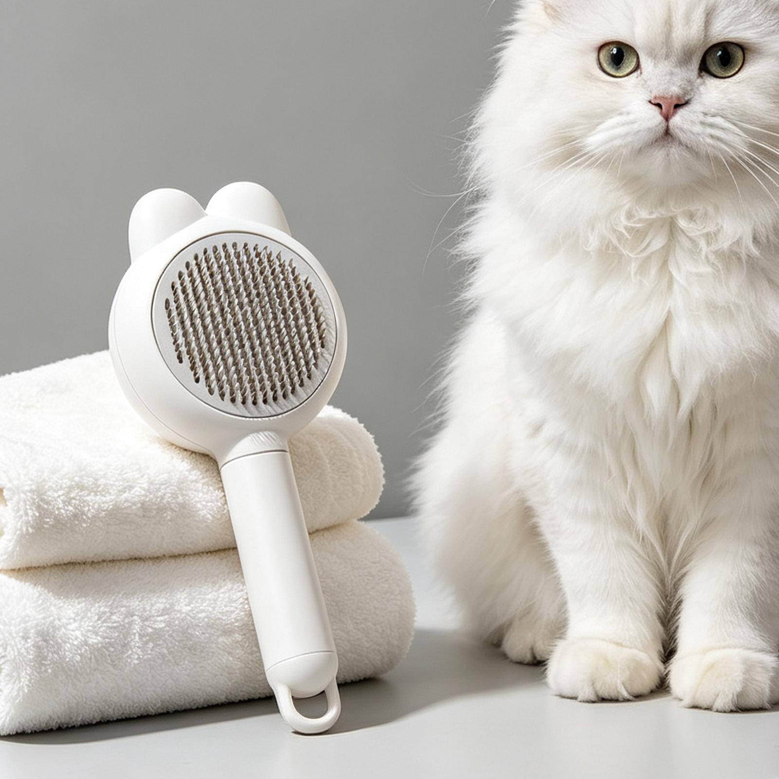 Men'S Grooming Brush - Sikat Perawatan Hewan Peliharaan dari Baja