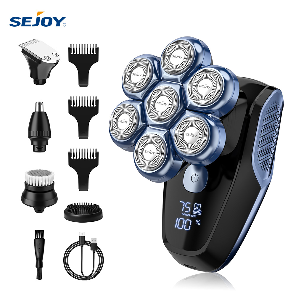 Men Grooming Full Body - Sejoy 6-in-1 7D Alat Cukur Kepala