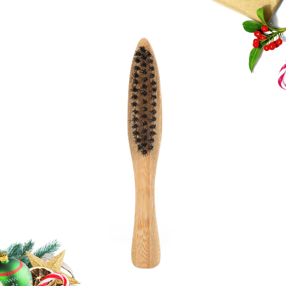 Men'S Grooming Brush - 2Pcs Sikat Jenggot Portabel untuk Pria