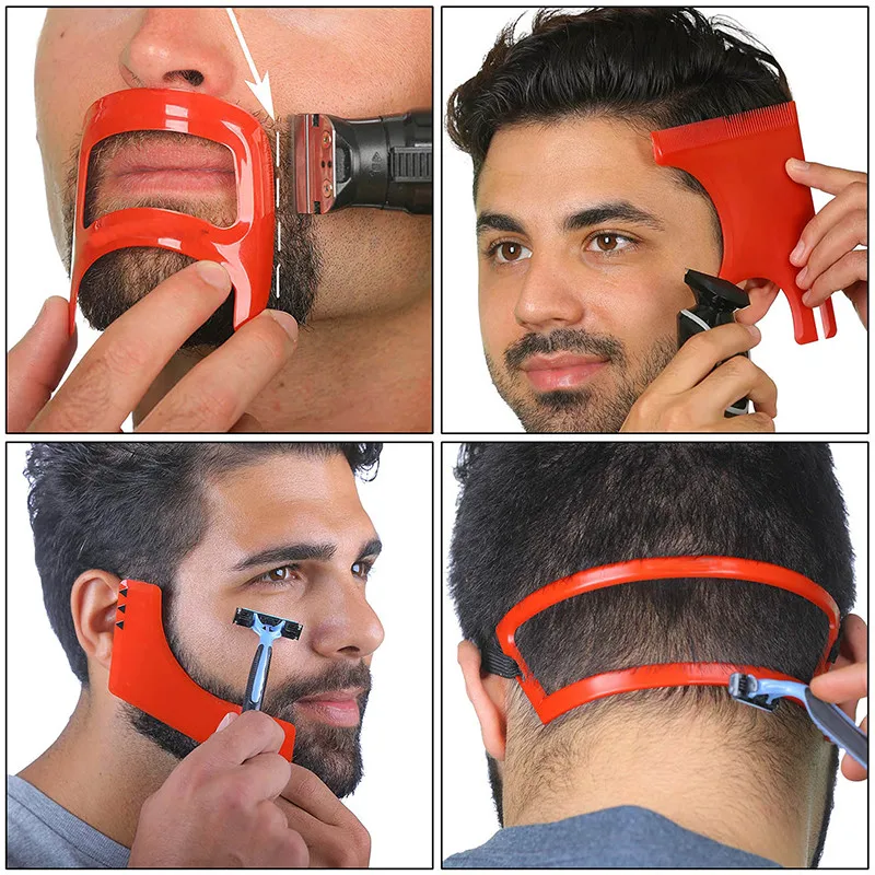 2/4 buah sisir pemangkas rambu - Men'S Grooming Salon ulasan dan harga