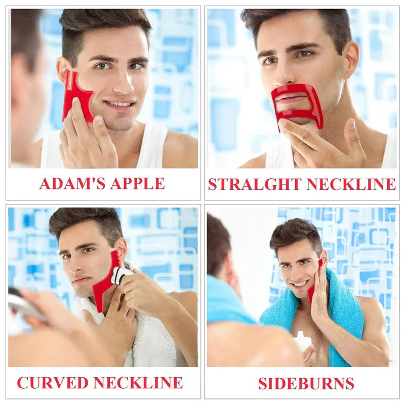 2/4 buah sisir pemangkas rambu - Men'S Grooming Salon ulasan dan harga