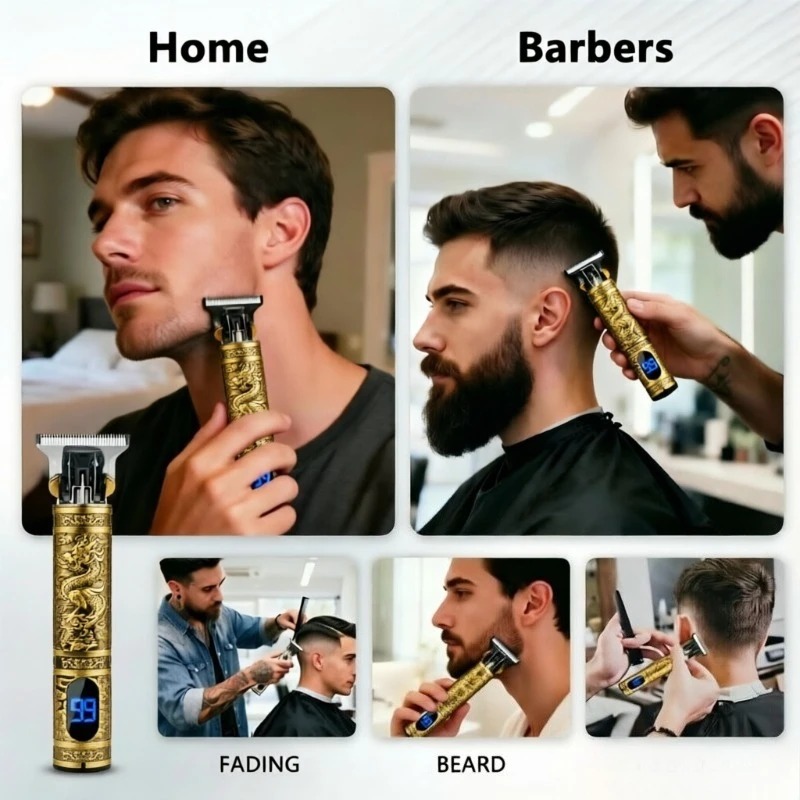 Alat Cukur Jenggot Elektrik T9 - Men'S Grooming Brush ulasan dan harga