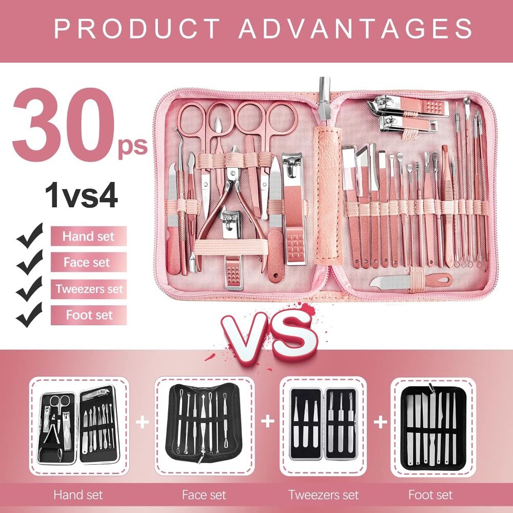 Set Manikur Profesional 30-in- - Men'S Grooming Images ulasan dan harga
