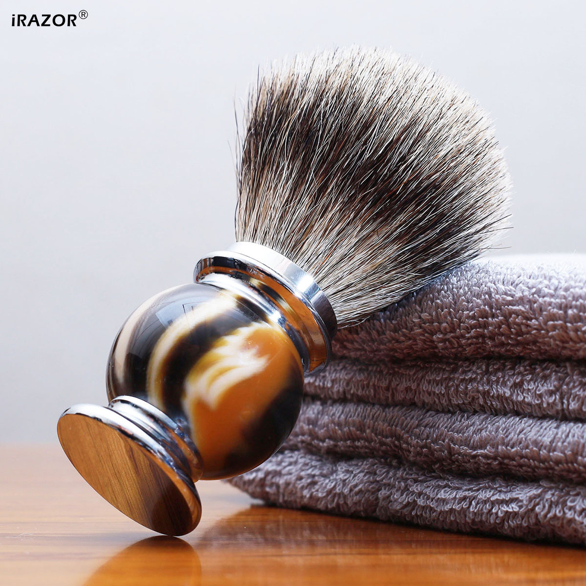 Sikat Cukur iRAZOR Silvertip u - Men'S Grooming Brush ulasan dan harga