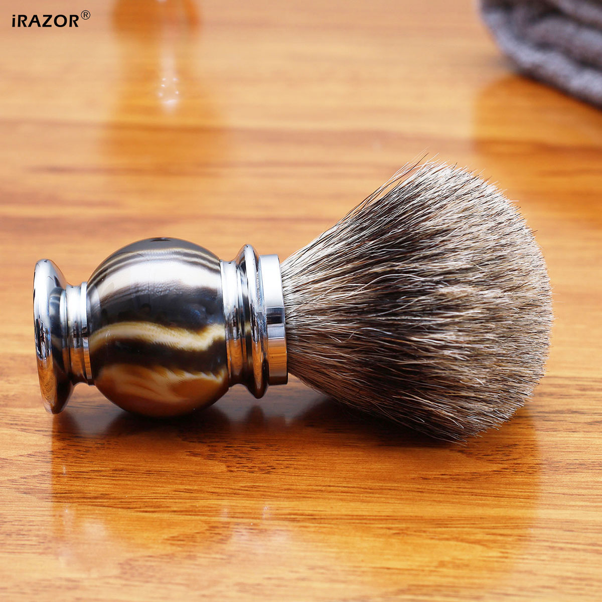 Sikat Cukur iRAZOR Silvertip u - Men'S Grooming Brush ulasan dan harga