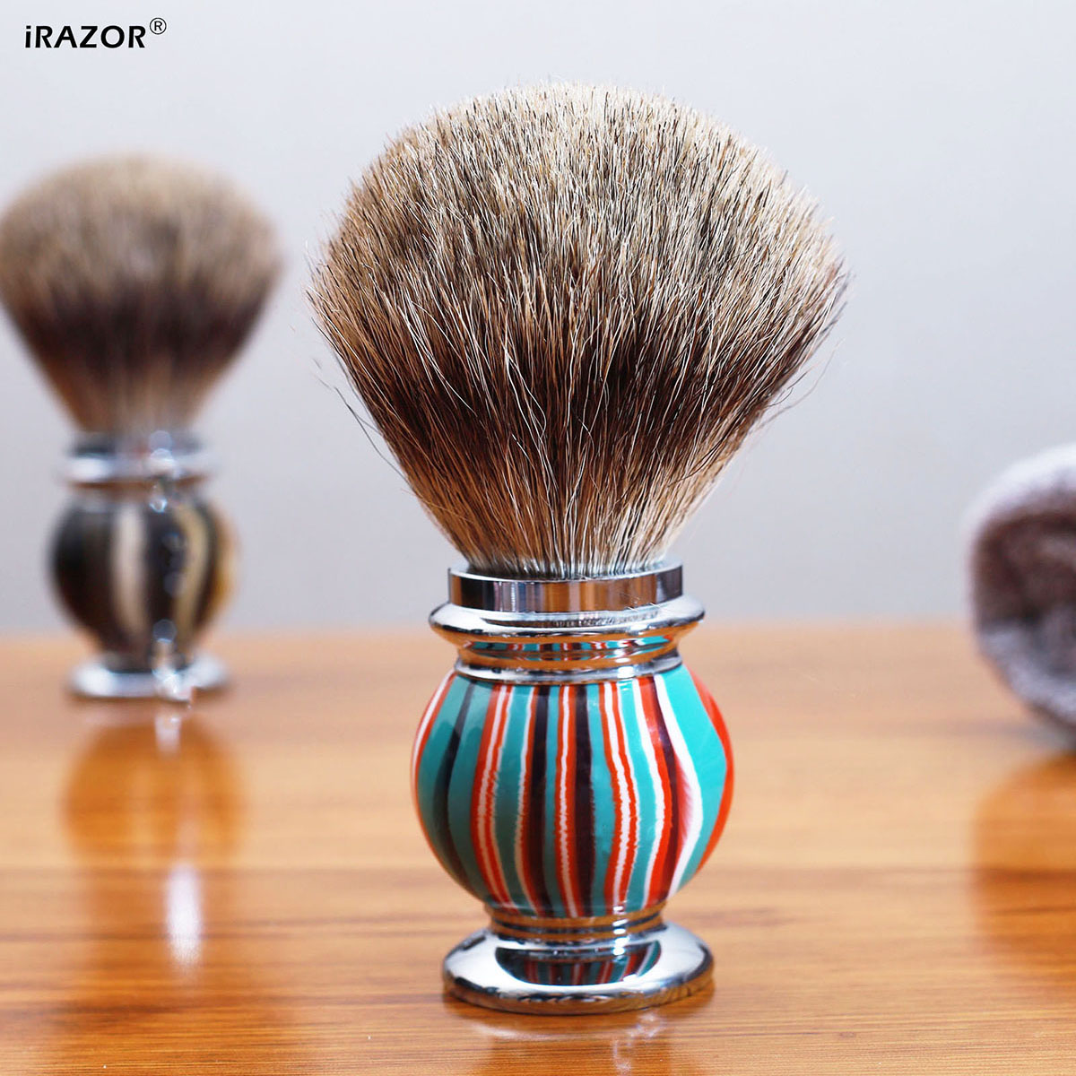 Sikat Cukur iRAZOR Silvertip u - Men'S Grooming Brush ulasan dan harga