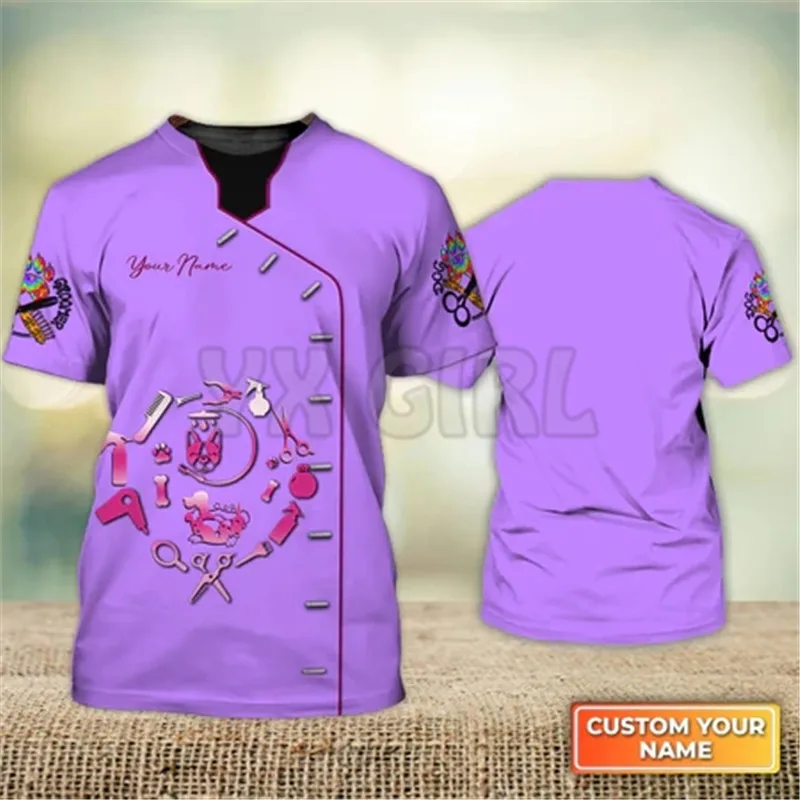 Kaos 3D Summer Dog Groomer Pro - Men'S Grooming Salon ulasan dan harga