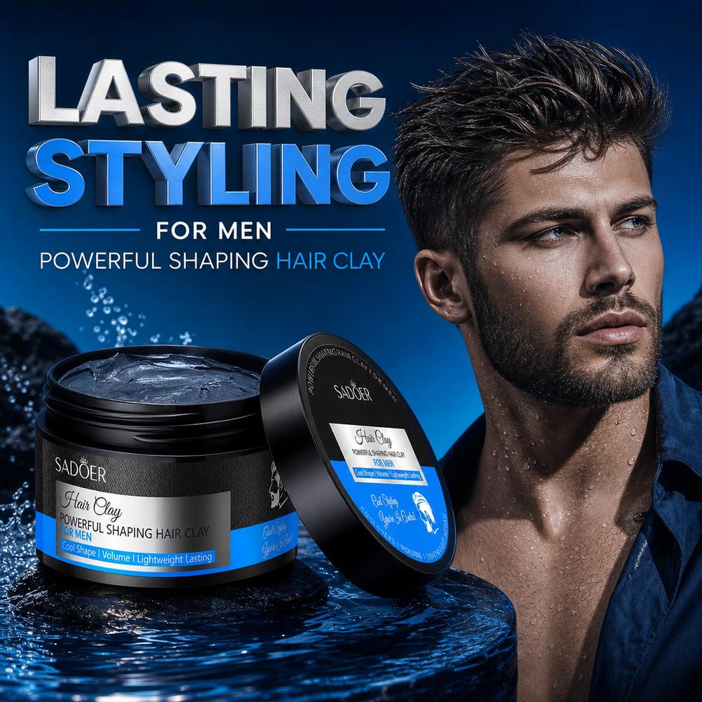 Clay Penata Rambut Pria Daya T - Men'S Grooming Salon ulasan dan harga