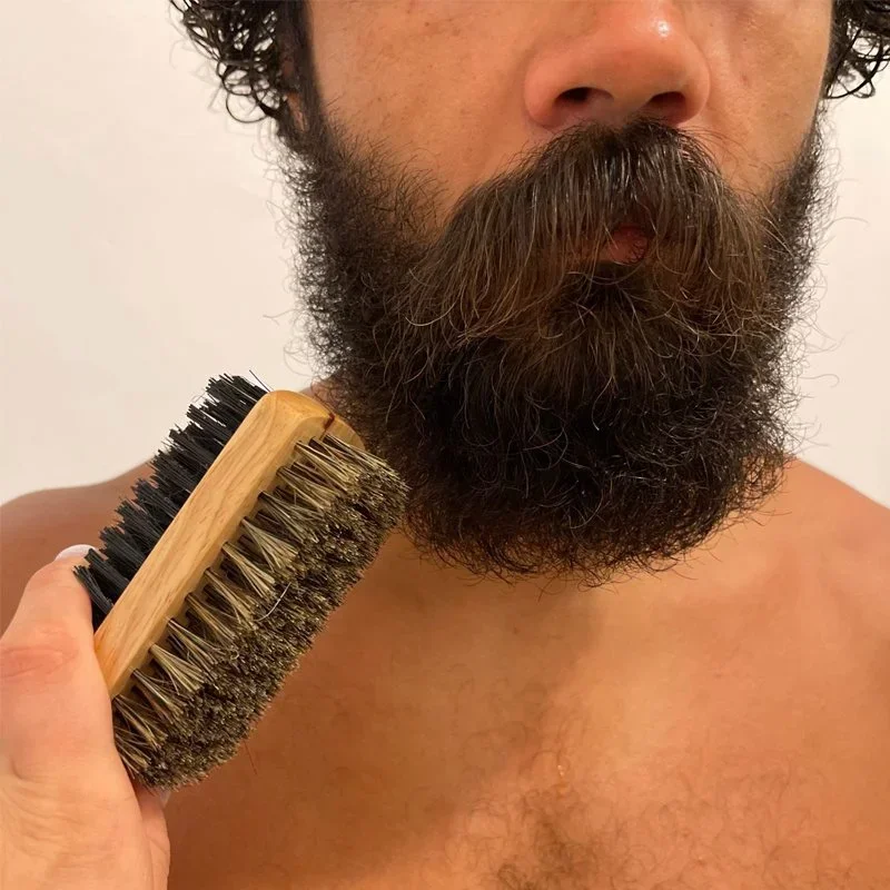 Sikat Jenggot dengan Gagang Ka - Men'S Grooming Brush ulasan dan harga